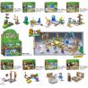SHENG YUAN SY 1065 non  CUỘC SỐNG THƯỜNG NGÀY 8 TRONG 1 bộ đồ chơi xếp lắp ráp ghép mô hình Minecraft MY WORLD Game Xây Dựng 306 khối