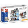 SEMBO WEKKI VIGGI SD6301 6301 non  CỬA HÀNG THÚ CƯNG bộ đồ chơi xếp lắp ráp ghép mô hình Modular Buildings SEMBO BLOCK Mô Hình Nhà Cửa 305 khối