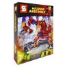 SHENG YUAN SY SY516A 516A SY516B 516B 516 SY516 non  IRON MAN FIGHTER CAPTAIN AMERICA ROBOT KẾT HỢP bộ đồ chơi xếp lắp ráp ghép mô hình Super Heroes IRONMAN ROBOT、CAPTAIN AMERICA Siêu Nhân Anh Hùng 304 khối