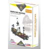 YZ DIAMOND 66505 Xếp hình kiểu Nanoblock ARCHITECTURE Pirate Ship Tàu Cướp Biển 780 khối