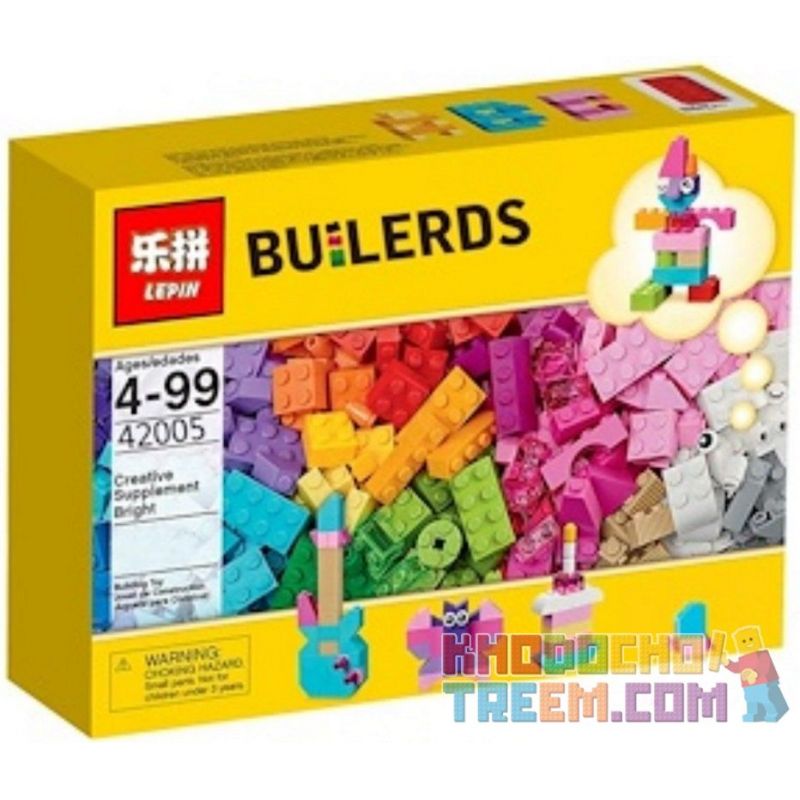 NOT  CREATIVE SUPPLEMENT BRIGHT 10694 LEPIN 42005 xếp lắp ráp ghép mô hình BỔ SUNG SÁNG TẠO TƯƠI Classic Cổ Điển 303 khối