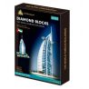 YZ DIAMOND 052 Xếp hình kiểu Nanoblock ARCHITECTURE Burj Al Arab Jumeirah Burj Al Arab Jumeirah 1095 khối