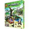 LELE 33136-1 33136-2 33136 non  PHIÊN BẢN KẾT HỢP RỪNG RẬM MONKEY PARADISE CẢNH NHỎ 2 LOẠI TRONG 1 bộ đồ chơi xếp lắp ráp ghép mô hình Minecraft MY WORLD Game Xây Dựng 301 khối