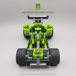 Decool 3805 Jisi 3805 non  ĐUA XE ĐỊA HÌNH bộ đồ chơi xếp lắp ráp ghép mô hình  MECFACTOR POWERED PULLBACK BUGGY Kỹ Thuật Công Nghệ Cao Mô Hình Phương Tiện 301 khối