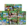 SHENG YUAN SY 1065 non  CUỘC SỐNG THƯỜNG NGÀY 8 TRONG 1 bộ đồ chơi xếp lắp ráp ghép mô hình Minecraft MY WORLD Game Xây Dựng 306 khối