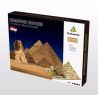 YZ DIAMOND 059 Xếp hình kiểu Nanoblock ARCHITECTURE The Pyramid Egype Kim Tự Tháp Ai Cập 1456 khối