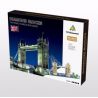 YZ DIAMOND 056 Xếp hình kiểu Nanoblock ARCHITECTURE Tower Bridge London Cầu Tháp Luân Đôn 1833 khối điều khiển từ xa bằng điện thoại