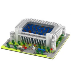 YZ DIAMOND 064 Xếp hình kiểu Nanoblock ARCHITECTURE Bernabeu Footbal Stadium Sân Vận động Bóng đá Bernabeu 4575 khối điều khiển từ xa bằng điện thoại