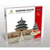 YZ DIAMOND 66525 Xếp hình kiểu Nanoblock ARCHITECTURE The Temple Of Heaven Ngôi đền Của Thiên đường 7880 khối