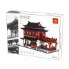 WANGE 6312 non  KHÁCH SẠN CỔ bộ đồ chơi xếp lắp ráp ghép mô hình Modular Buildings CHINA ANCIENT HOTEL Mô Hình Nhà Cửa 2038 khối
