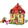 Enlighten 3905 Qman 3905 non  NGÔI NHÀ CỦA NHỮNG CHÚ GẤU TRÚC bộ đồ chơi xếp lắp ráp ghép mô hình Ali's Small Dreamy Town Thị Trấn Nhỏ Mộng Mơ Của Ali 941 khối