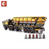 SEMBO 107008 non  XE TẢI KHAI THÁC QUẶNG bộ đồ chơi xếp lắp ráp ghép mô hình The Wandering Earth CARGOTRUCK-IRON ORETRUCK Lưu Lạc Địa Cầu 1535 khối