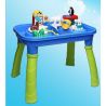HYSTOYS HONGYUANSHENG AOLEDUOTOYS HG-1475 1475 HG1475 Xếp hình kiểu    Polar Zoo Vườn Thú Bắc Cực Lớn Có Bàn 40 khối