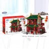 XINGBAO XB-01022 01022 XB01022 non  LỮ QUÁN TRUNG HOA bộ đồ chơi xếp lắp ráp ghép mô hình Chinatown ROADHOUSE Khu Phố Tàu 3046 khối