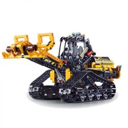 NOT  TRACKED LOADER 42094 JISI 13386 LARI 11300 MouldKing 13034 13035 Mould King 13034 13035 RUIZHI BEE 841 xếp lắp ráp ghép mô hình XE NÂNG BÁNH XÍCH TRÌNH TẢI ĐƯỢC THEO DÕI  Kỹ Thuật Công Nghệ Cao Mô Hình Phương Tiện 827 khối