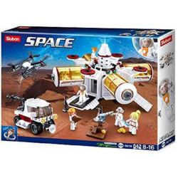 SLUBAN M38-B0739 B0739 0739 M38B0739 38-B0739 non  THÁM HIỂM HÀNH TINH LẠ bộ đồ chơi xếp lắp ráp ghép mô hình Space Thám Hiểm Không Gian 642 khối
