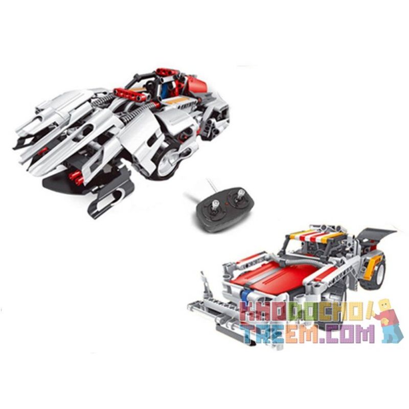 QIHUI 8009 non  CỖ XE LƯỠI ĐAO bộ đồ chơi xếp lắp ráp ghép mô hình  SHADOW SABER Kỹ Thuật Công Nghệ Cao Mô Hình Phương Tiện 408 khối