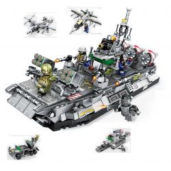 SEMBO 12173 12170 12171 12172 non  LỰC LƯỢNG HẢI QUÂN bộ đồ chơi xếp lắp ráp ghép mô hình Military Army NAVAL CLAN Quân Sự Bộ Đội 701 khối