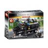 SEMBO 102438 non  ĐỘI CẢNH SÁT ĐẶC NHIỆM SWAT bộ đồ chơi xếp lắp ráp ghép mô hình Swat Special Force 705 khối