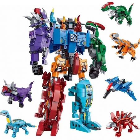 Enlighten 1414 Qman 1414 non  NGƯỜI MÁY SHURA GOD bộ đồ chơi xếp lắp ráp ghép mô hình Transformers Robot Đại Chiến Người Máy Biến Hình 553 khối