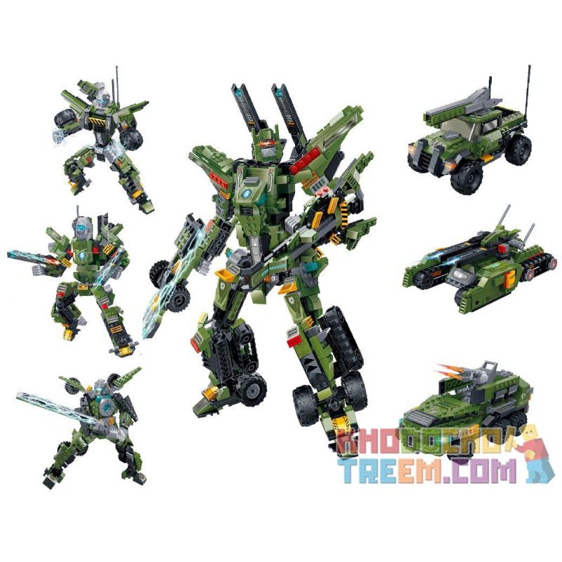 GUDI 8721 8722 8723 non  BỘ XẾP HÌNH GỒM 3 NGƯỜI MÁY BIẾN TRONG NHÓM AUTOBOT bộ đồ chơi xếp lắp ráp ghép mô hình Transformers TRANSFORM SERIES Robot Đại Chiến Người Máy Biến Hình 941 khối