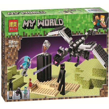 NOT  THE END BATTLE 21151 CHAOBAO/RENREN 7131 Bela Lari 11169 SHENG YUAN/SY SY1269 1269 XINH 5133 xếp lắp ráp ghép mô hình TRẬN CHIẾN CUỐI CÙNG KẾT THÚC Minecraft Game Xây Dựng 222 khối