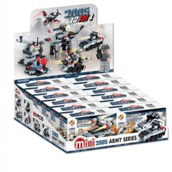 QIZHILE 2005 Xếp hình kiểu  MILITARY ARMY Military Equipment 12 In 1 Phương Tiện Quân Sự 12 Trong 1 547 khối