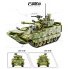 PanlosBrick 632007 Panlos Brick 632007 non  XE THIẾT GIÁP ĐỔ BỘ bộ đồ chơi xếp lắp ráp ghép mô hình Creator AMPHIBIOUS INFANTRY FIGHTING VEHICLE Sáng Tạo 1285 khối