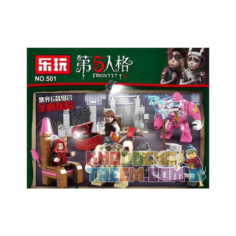 LEWAN 501 Xếp hình kiểu  IDENTITY V Các Nhân Vật 246 khối