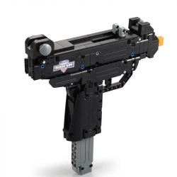 DOUBLEE CADA C81008 81008 non  SÚNG TIỂU LIÊN UZI THU NHỎ bộ đồ chơi xếp lắp ráp ghép mô hình  MINI UZI Kỹ Thuật Công Nghệ Cao Mô Hình Phương Tiện 359 khối