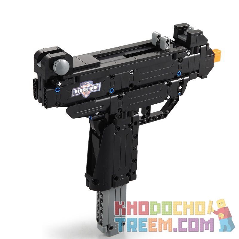 DOUBLEE CADA C81008 81008 non  SÚNG TIỂU LIÊN UZI THU NHỎ bộ đồ chơi xếp lắp ráp ghép mô hình  MINI UZI Kỹ Thuật Công Nghệ Cao Mô Hình Phương Tiện 359 khối