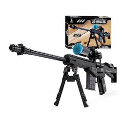 AUSINI 22707 Xếp hình kiểu  BLOCK GUN M107 Sniper Rifle Súng Ngắm Bắn Tỉa M107 527 khối