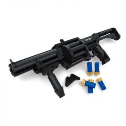 AUSINI 22709 Xếp hình kiểu  BLOCK GUN Striker Shotgun Súng Shotgun Ổ Xoay 373 khối