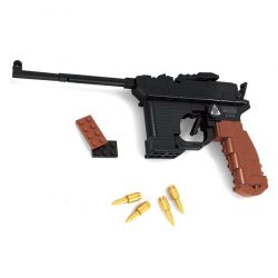 AUSINI P22420 22420 LOZ 1956 non  MAUSER-M1898 SIÊU VŨ KHÍ SÚNG LỤC bộ đồ chơi xếp lắp ráp ghép mô hình Gun SQUIRREL 1831 khối