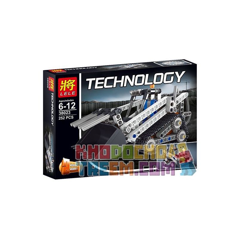 NOT  COMPACT TRACKED LOADER 42032 LELE 38023 YILE 109A xếp lắp ráp ghép mô hình MÁY ỦI BIẾN HÌNH SAN ĐƯỜNG TRÌNH TẢI THEO DÕI NHỎ GỌN  Kỹ Thuật Công Nghệ Cao Mô Hình Phương Tiện 252 khối