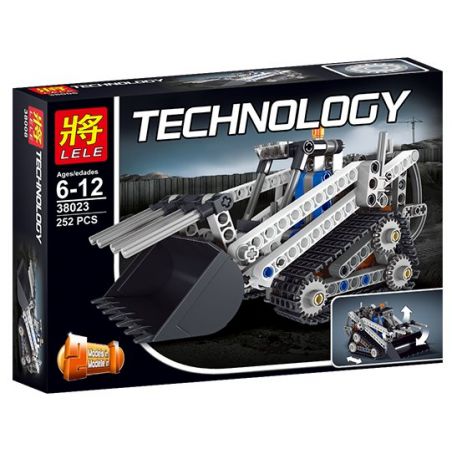 NOT  COMPACT TRACKED LOADER 42032 LELE 38023 YILE 109A xếp lắp ráp ghép mô hình MÁY ỦI BIẾN HÌNH SAN ĐƯỜNG TRÌNH TẢI THEO DÕI NHỎ GỌN  Kỹ Thuật Công Nghệ Cao Mô Hình Phương Tiện 252 khối