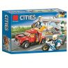 NOT  TOW TRUCK TROUBLE 60137 Bela 10655 Lari 10655 xếp lắp ráp ghép mô hình ĐUỔI BẮT KẺ TRỘM XE TẢI SỰ CỐ KÉO City Thành Phố 144 khối