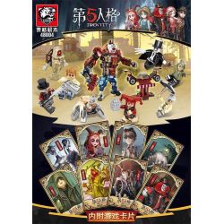 TIGER 48004 non  NHÀ MÁY CƠ KHÍ bộ đồ chơi xếp lắp ráp ghép mô hình Identity V Tính Cách Thứ 5