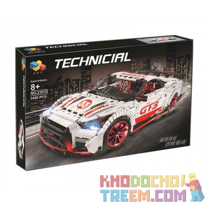G BRAND 928022 J BRAND J59004 59004 MouldKing 13172 Mould King 13172 QIZHILE 23010 REBRICKABLE MOC-25326 25326 MOC25326 non  XE ĐUA GT-R bộ đồ chơi xếp lắp ráp ghép mô hình  NISSAN GT-R Kỹ Thuật Công Nghệ Cao Mô Hình Phương Tiện 3283 khối