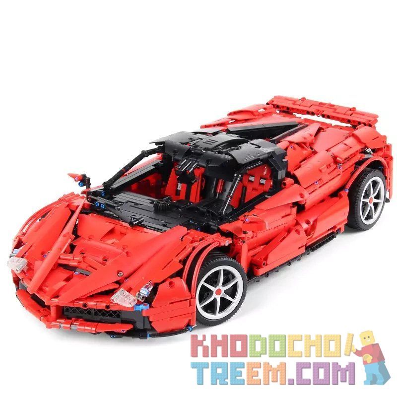 HAPPY BUILD XQ1002 1002 non  FERRARI LAFERRARI. bộ đồ chơi xếp lắp ráp ghép mô hình  Kỹ Thuật Công Nghệ Cao Mô Hình Phương Tiện 3260 khối