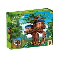 NOT  TREE HOUSE 21318 KUPAI 99019 LARI 11364 LION KING 180153 SX 6007 6011 xếp lắp ráp ghép mô hình NGÔI NHÀ TRÊN CÂY Ideas Ý Tưởng 3036 khối