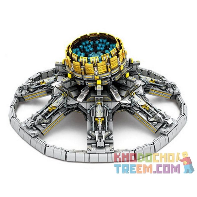 SEMBO 107028 non  ĐỘNG CƠ ĐỊA CẦU bộ đồ chơi xếp lắp ráp ghép mô hình The Wandering Earth EARTH ENGINE Lưu Lạc Địa Cầu 2453 khối