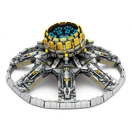 SEMBO 107028 non  ĐỘNG CƠ ĐỊA CẦU bộ đồ chơi xếp lắp ráp ghép mô hình The Wandering Earth EARTH ENGINE Lưu Lạc Địa Cầu 2453 khối