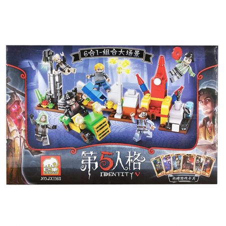 ELEPHANT JX1163 1163 Xếp hình kiểu  IDENTITY V Survivors Into The Password Machine 6 Nhân Vật Trong Identity V 266 khối