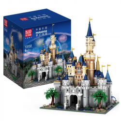 MouldKing 13132 Mould King 13132 non  LÂU ĐÀI DISNEY bộ đồ chơi xếp lắp ráp ghép mô hình Paradise Thiên Đường 8388 khối