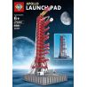 6693 J BRAND J79002 79002 MOC BLOCKS M10003 10003 MorkModel 031003 Mork Model 031003 non  BỆ PHÓNG APOLLO SATURN V bộ đồ chơi xếp lắp ráp ghép mô hình Ideas APOLLO SATURN V LAUNCH UMBILICAL TOWER Ý Tưởng 3561 khối