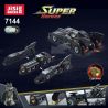 BRICK ELEMENT 19004 JISI 7144 REBRICKABLE MOC-15506 15506 MOC15506 non  CHIẾC XE CHIẾN ĐẤU CỦA BATMAN bộ đồ chơi xếp lắp ráp ghép mô hình Creator THE ULTIMATE BATMOBILE! Sáng Tạo 1740 khối