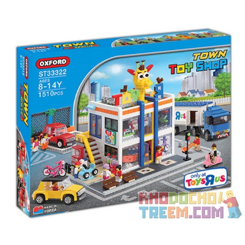 OXFORD ST33322 33322 non  CỬA HÀNG ĐỒ CHƠI bộ đồ chơi xếp lắp ráp ghép mô hình Creator TOY SHOP Sáng Tạo 1510 khối