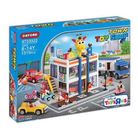 OXFORD ST33322 33322 non  CỬA HÀNG ĐỒ CHƠI bộ đồ chơi xếp lắp ráp ghép mô hình Creator TOY SHOP Sáng Tạo 1510 khối