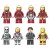 SHENG YUAN SY SY1187 1187 non  CĂN CỨ CỦA IRON MAN bộ đồ chơi xếp lắp ráp ghép mô hình Super Heroes HEROES ASSEMBLE Siêu Nhân Anh Hùng 1325 khối